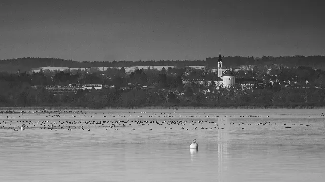 Blick auf das Dießener Münster – Am Ufer