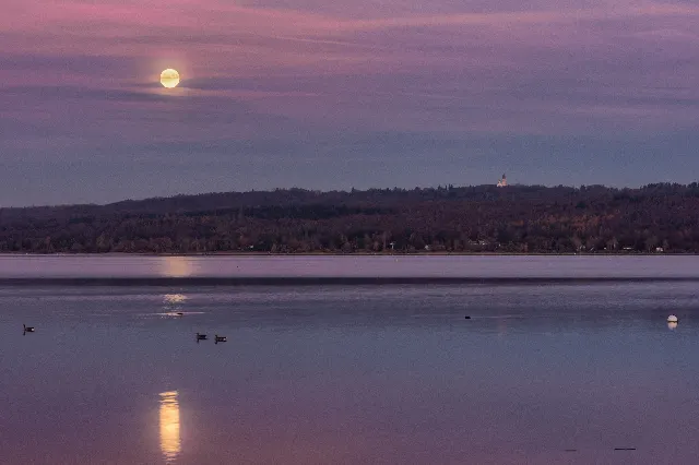 Violette Stunde – Am Himmel