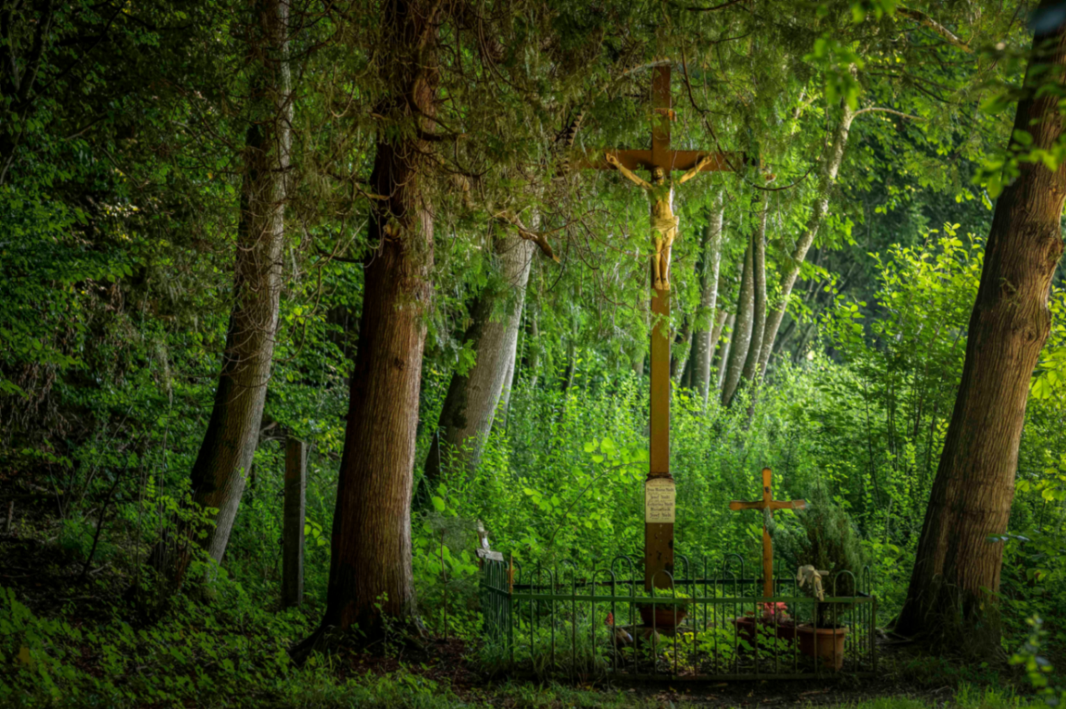 Wegkreuz am Jaxhof – Im Umland