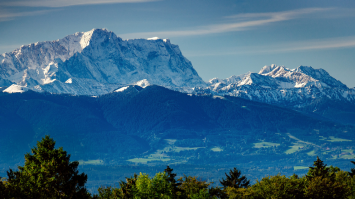 Zugspitzpanorama – In den Bergen