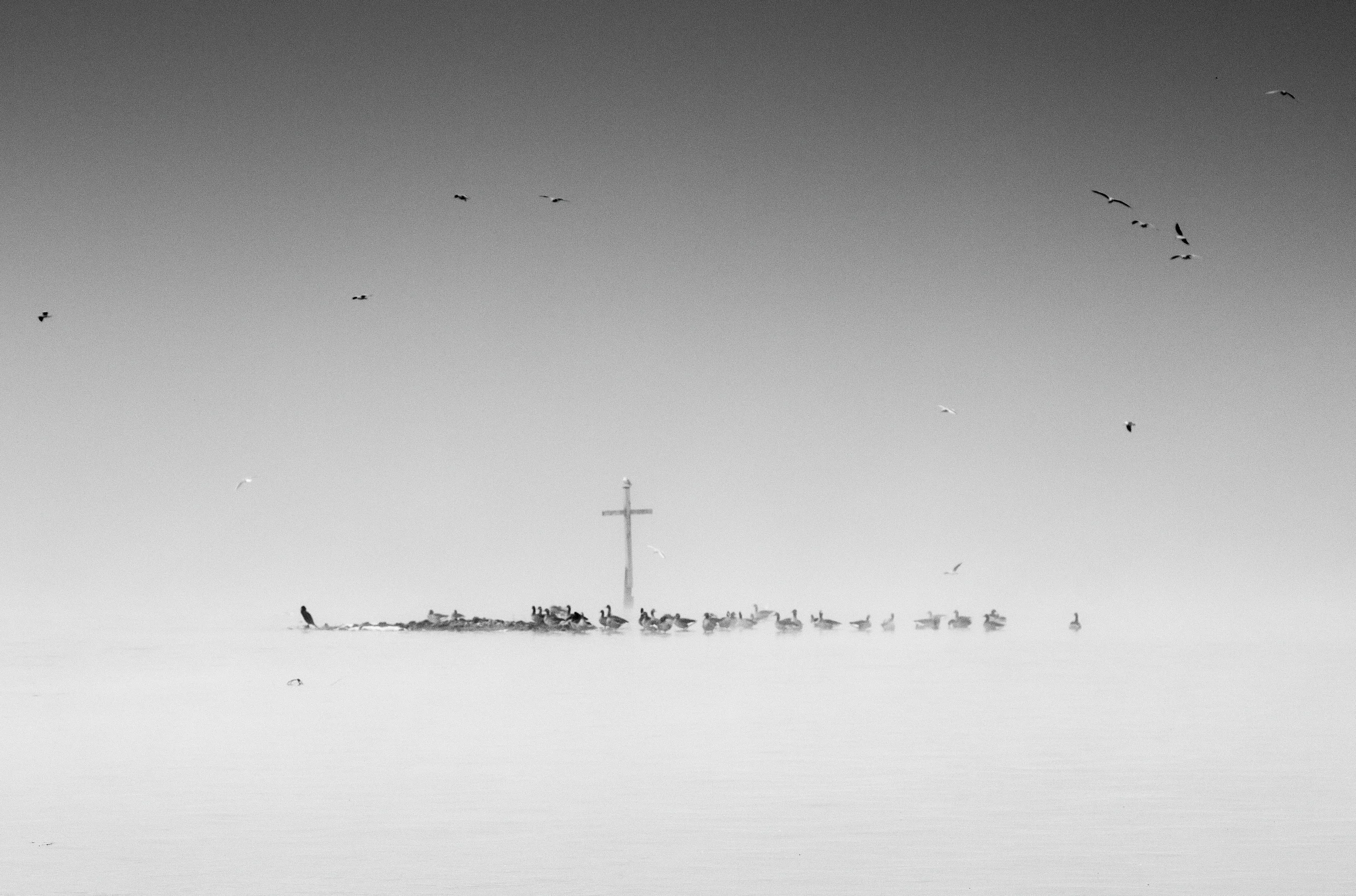 Herrschinger Kreuz – Auf dem Wasser