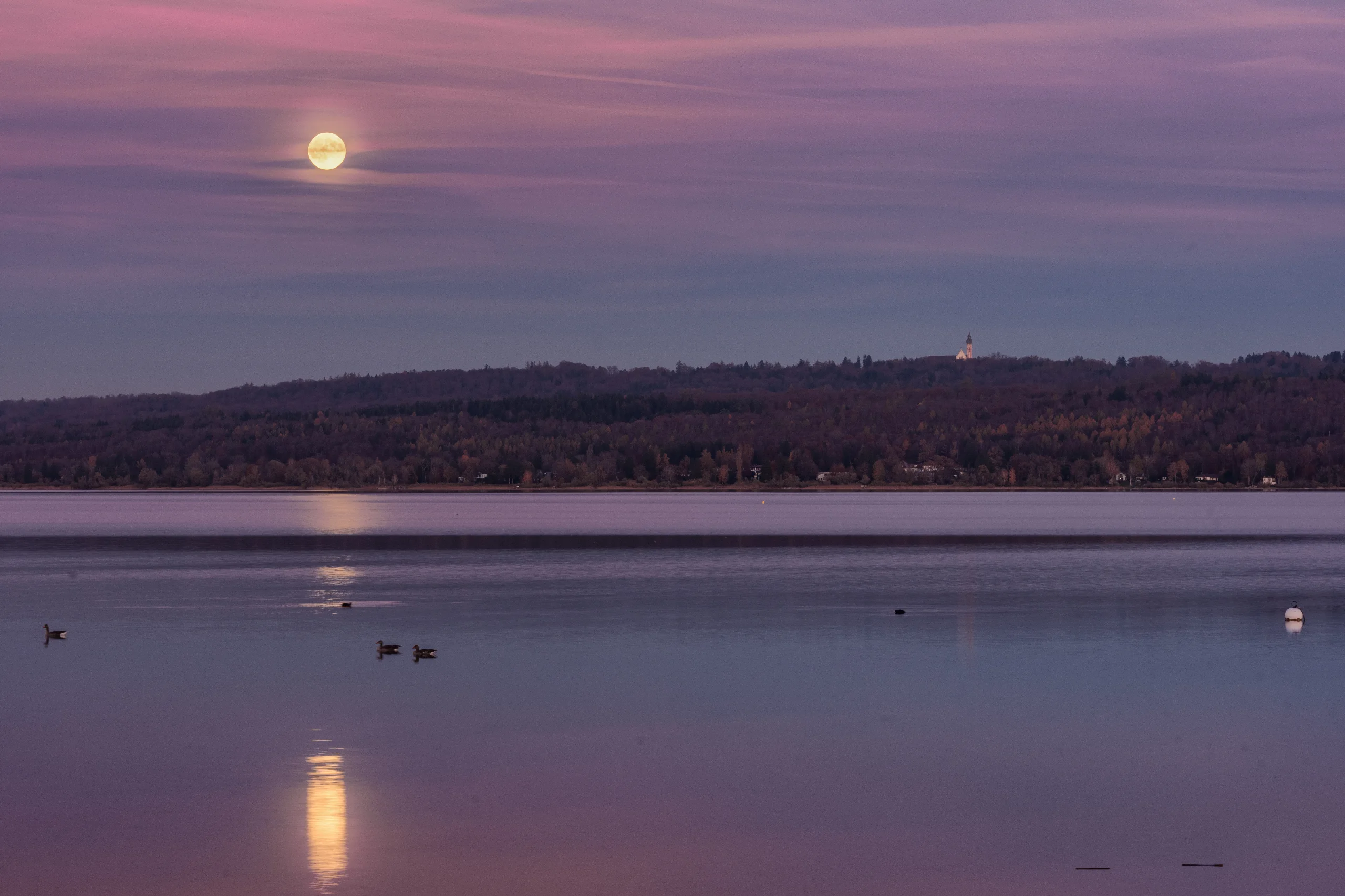 Violette Stunde – Am Himmel